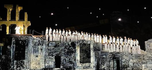 Nabucco by Verdi at the Festival Steinbruch St. Margarethen