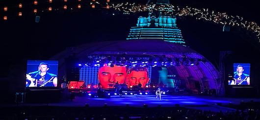 Andreas Georg Gabalier at the Sea Stage in Mörbisch