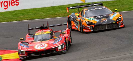 Ferrari Nr. 50 vs. McLaren